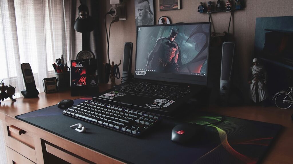Photo Gaming setup